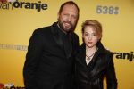 Amsterdam 12 februari 2018
Premiere Gek van Oranje in Tuschinski. Hugo Metsers met vriendin