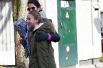 Amsterdam 24 februari 2018
Isa Hoes met dochter Vlinder in Amsterdam zuid