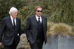 Leusden 6 maart 2018
Crematie Mies Bouwman in crematorium Leusden. hans Wiegel en ivo Niehe