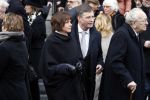 Rotterdam 20 februari 2018
Dienst voor overlijden /begrafenis Ruud Lubbers in de Laurentius Elisabeth Kathedraal. Jan Peter Balkenende met zijn vrouw