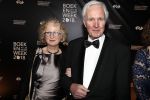 Amsterdam 9 maart 2018 
Boekenbal 2018 in de schouwburg van Amsterdam.
Jan Terlouw kwam met zijn dochter
