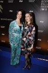 Amsterdam 9 maart 2018 
Boekenbal 2018 in de schouwburg van Amsterdam. Janine Abbring  met ..