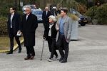 Leusden 6 maart 2018
Crematie Mies Bouwman in crematorium Leusden. Martijn Jeroen en Herma Krabbe