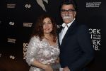 Amsterdam 9 maart 2018 
Boekenbal 2018 in de schouwburg van Amsterdam. Kader Abdolah met partner
