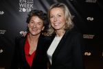 Amsterdam 9 maart 2018 
Boekenbal 2018 in de schouwburg van Amsterdam.
Kasja Ollongren kwam met partner irene v d Brekel