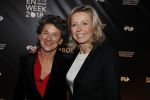 Amsterdam 9 maart 2018 
Boekenbal 2018 in de schouwburg van Amsterdam.
Kasja Ollongren kwam met partner irene v d Brekel