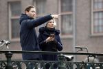 Amsterdam 3 maart 2018 
Kimberley Klaver met haar man Bas Schothorst