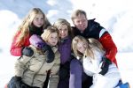 Lech, 26 Februari 2018
Fotouurtje Koninklijk Huis.
Koningin Maxima  Koning Willem Alexander Prinses Amalia Prinses Alexia en Prinses Ariane