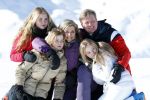 Lech, 26 Februari 2018
Fotouurtje Koninklijk Huis.
Koningin Maxima  Koning Willem Alexander Prinses Amalia Prinses Alexia en Prinses Ariane