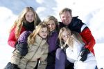 Lech, 26 Februari 2018
Fotouurtje Koninklijk Huis.
Koningin Maxima  Koning Willem Alexander Prinses Amalia Prinses Alexia en Prinses Ariane