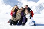 Lech, 26 Februari 2018
Fotouurtje Koninklijk Huis.
Koningin Maxima  Koning Willem Alexander Prinses Amalia Prinses Alexia en Prinses Ariane