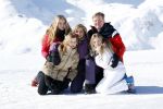 Lech, 26 Februari 2018
Fotouurtje Koninklijk Huis.
Koningin Maxima  Koning Willem Alexander Prinses Amalia Prinses Alexia en Prinses Ariane