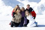 Lech, 26 Februari 2018
Fotouurtje Koninklijk Huis.
Koningin Maxima  Koning Willem Alexander Prinses Amalia Prinses Alexia en Prinses Ariane