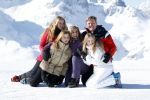 Lech, 26 Februari 2018
Fotouurtje Koninklijk Huis.
Koningin Maxima  Koning Willem Alexander Prinses Amalia Prinses Alexia en Prinses Ariane