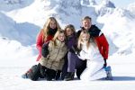 Lech, 26 Februari 2018
Fotouurtje Koninklijk Huis.
Koningin Maxima  Koning Willem Alexander Prinses Amalia Prinses Alexia en Prinses Ariane
