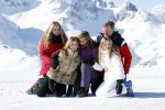 Lech, 26 Februari 2018
Fotouurtje Koninklijk Huis.
Koningin Maxima  Koning Willem Alexander Prinses Amalia Prinses Alexia en Prinses Ariane