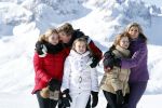 Lech, 26 Februari 2018
Fotouurtje Koninklijk Huis.
Koningin Maxima  Koning Willem Alexander Prinses Amalia Prinses Alexia en Prinses Ariane