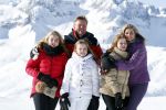 Lech, 26 Februari 2018
Fotouurtje Koninklijk Huis.
Koningin Maxima  Koning Willem Alexander Prinses Amalia Prinses Alexia en Prinses Ariane