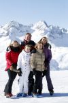 Lech, 26 Februari 2018
Fotouurtje Koninklijk Huis.
Koningin Maxima  Koning Willem Alexander Prinses Amalia Prinses Alexia en Prinses Ariane