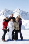 Lech, 26 Februari 2018
Fotouurtje Koninklijk Huis.
Koningin Maxima  Koning Willem Alexander Prinses Amalia Prinses Alexia en Prinses Ariane