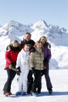 Lech, 26 Februari 2018
Fotouurtje Koninklijk Huis.
Koningin Maxima  Koning Willem Alexander Prinses Amalia Prinses Alexia en Prinses Ariane