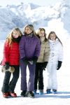 Lech, 26 Februari 2018
Fotouurtje Koninklijk Huis.
Koningin Maxima Prinses Amalia Prinses Alexia en Prinses Ariane