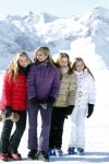 Lech, 26 Februari 2018
Fotouurtje Koninklijk Huis.
Koningin Maxima Prinses Amalia Prinses Alexia en Prinses Ariane