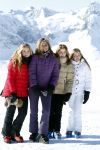 Lech, 26 Februari 2018
Fotouurtje Koninklijk Huis.
Koningin Maxima Prinses Amalia Prinses Alexia en Prinses Ariane