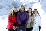 Lech, 26 Februari 2018
Fotouurtje Koninklijk Huis.
Koningin Maxima Prinses Amalia Prinses Alexia en Prinses Ariane