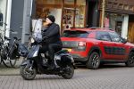 Amsterdam 9 februari 2018
Leco v Zadelhoff op zijn vespa scooter