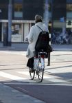 Amsterdam 6 februari 2018 
Lieke v Lexmond op haar verjaardag op de fiets in Amsterdam