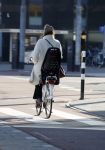Amsterdam 6 februari 2018 
Lieke v Lexmond op haar verjaardag op de fiets in Amsterdam