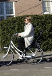 Amsterdam 6 februari 2018 
Lieke v Lexmond op haar verjaardag op de fiets in Amsterdam