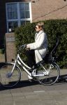 Amsterdam 6 februari 2018 
Lieke v Lexmond op haar verjaardag op de fiets in Amsterdam