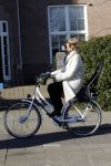 Amsterdam 6 februari 2018 
Lieke v Lexmond op haar verjaardag op de fiets in Amsterdam