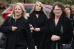 Leusden 6 maart 2018
Crematie Mies Bouwman in crematorium Leusden. Linda de Mol