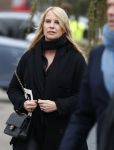 Leusden 6 maart 2018
Crematie Mies Bouwman in crematorium Leusden. Linda de Mol