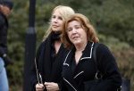 Leusden 6 maart 2018
Crematie Mies Bouwman in crematorium Leusden. Linda de Mol