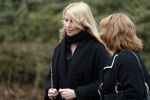 Leusden 6 maart 2018
Crematie Mies Bouwman in crematorium Leusden. Linda de Mol