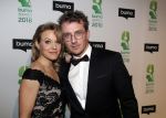 Amsterdam 5 maart 2018 
Buma prijzen in theater Amsterdam. Loes Haverkort en partner Floris Verbeij