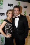 Amsterdam 5 maart 2018 
Buma prijzen in theater Amsterdam. Loes Haverkort en partner Floris Verbeij