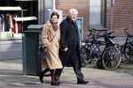 Amsterdam 9 maart 2018 
Joop Daalmeijer en zijn vrouw Maartje v Weegen hand in hand wandelend door Amsterdam