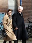 Amsterdam 9 maart 2018 
Joop Daalmeijer en zijn vrouw Maartje v Weegen hand in hand wandelend door Amsterdam