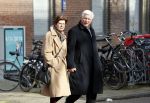 Amsterdam 9 maart 2018 
Joop Daalmeijer en zijn vrouw Maartje v Weegen hand in hand wandelend door Amsterdam