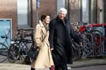 Amsterdam 9 maart 2018 
Joop Daalmeijer en zijn vrouw Maartje v Weegen hand in hand wandelend door Amsterdam