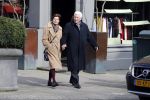 Amsterdam 9 maart 2018 
Joop Daalmeijer en zijn vrouw Maartje v Weegen hand in hand wandelend door Amsterdam
