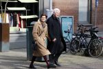 Amsterdam 9 maart 2018 
Joop Daalmeijer en zijn vrouw Maartje v Weegen hand in hand wandelend door Amsterdam