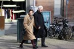 Amsterdam 9 maart 2018 
Joop Daalmeijer en zijn vrouw Maartje v Weegen hand in hand wandelend door Amsterdam