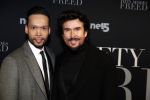 Amsterdam 6 februari 2018
Premiere 50 shades Freed in Tuschinski. Mari v d Ven met vriend