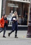 Amsterdam 3 maart 2018
Maria Kooistra met zoon in Amsterdam zuid